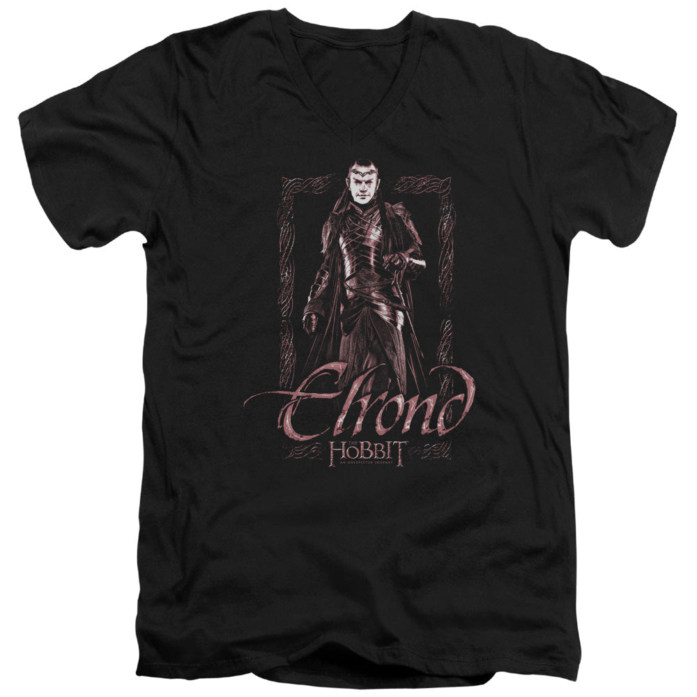 The Hobbit Elrond Stare V-Neck T-Shirt