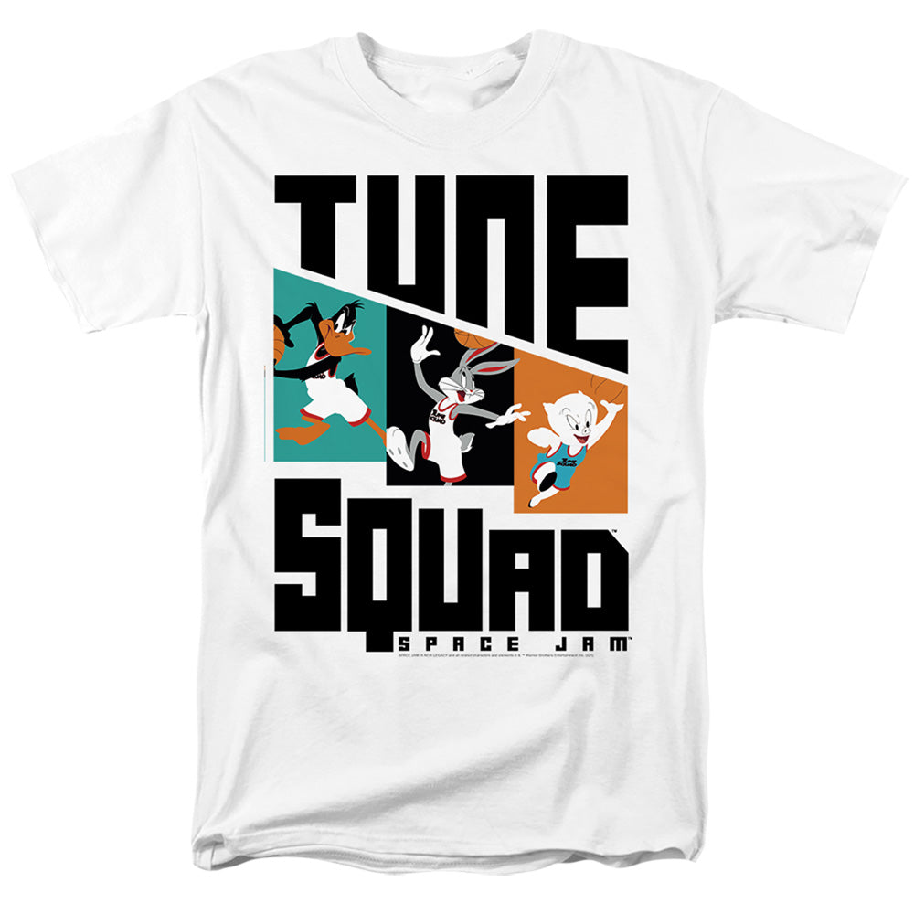 Space Jam Tune Squad Pattern Characters T-Shirt