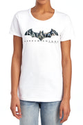 Batman Descending Logo Womens T-Shirt