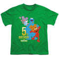 Sesame Street 5TH Birthday Youth/Toddler T-Shirt