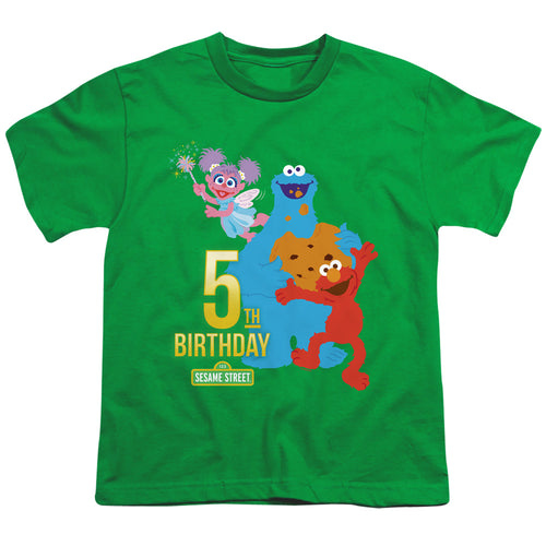 Sesame Street 5TH Birthday Youth/Toddler T-Shirt