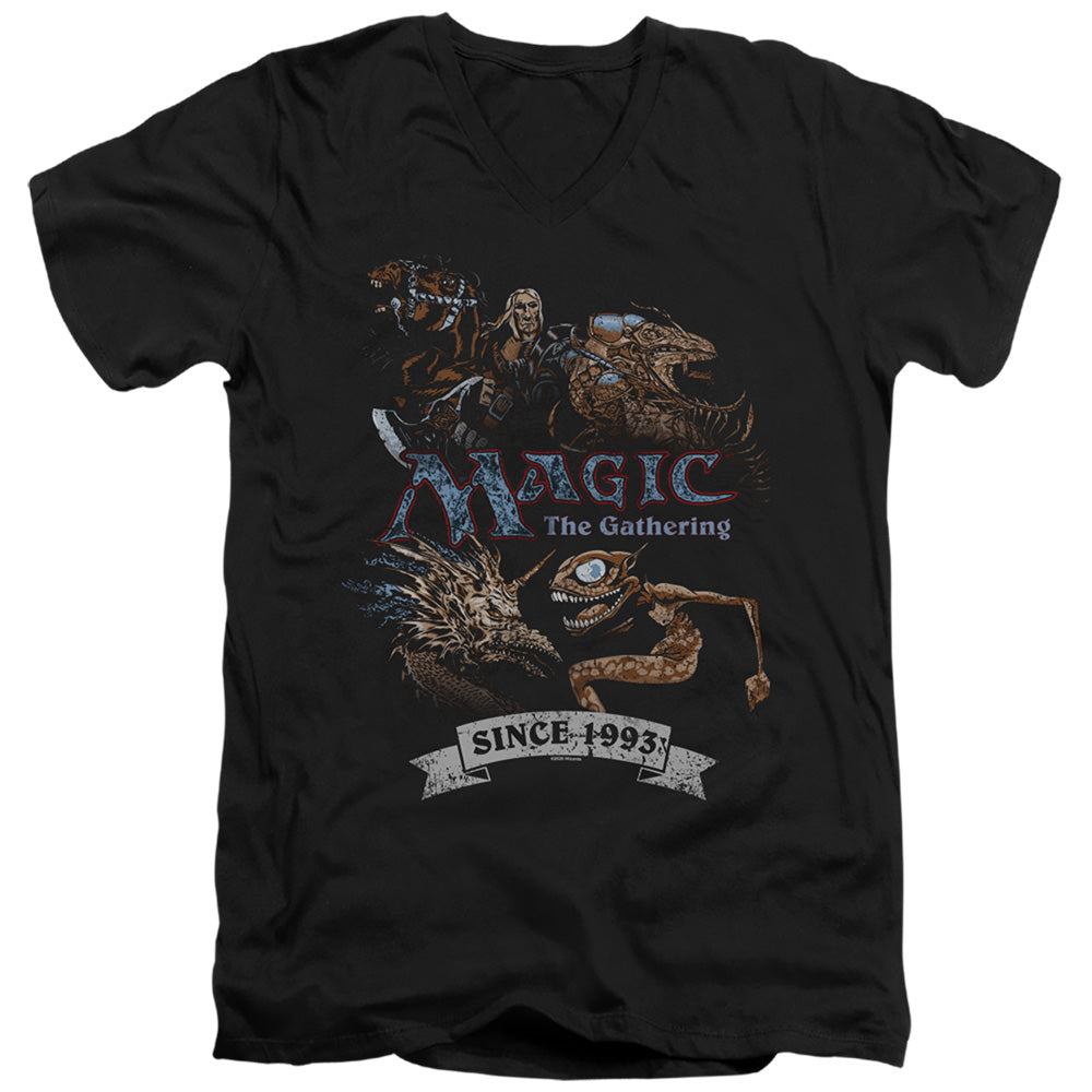 Magic the Gathering Four Pack Retro V-Neck T-Shirt