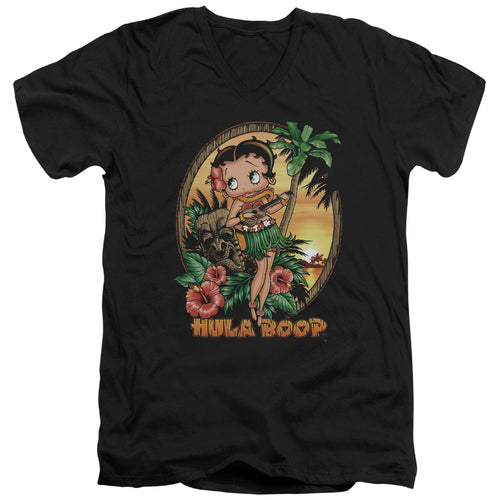 Betty Boop Hula Boop II V-Neck T-Shirt