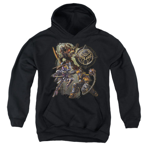 Transformers Terrorcon Group Shot Youth Hoodie