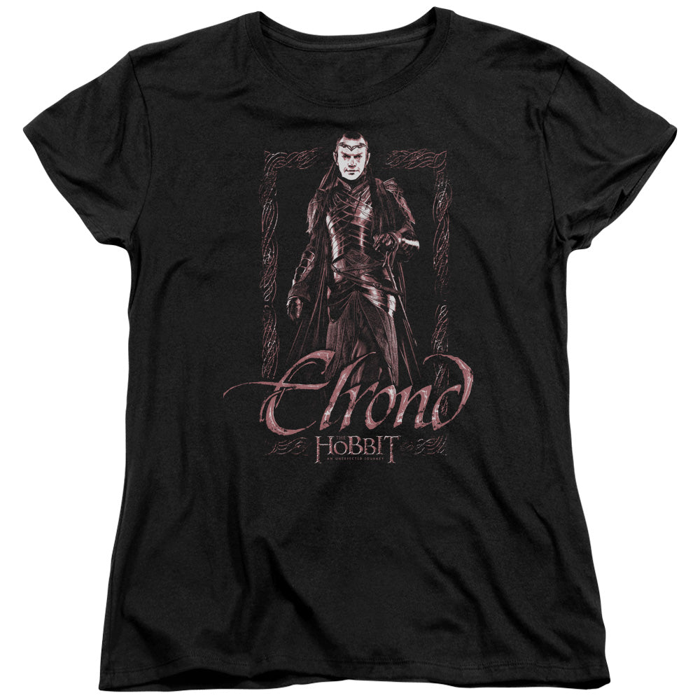 The Hobbit Elrond Stare Womens T-Shirt