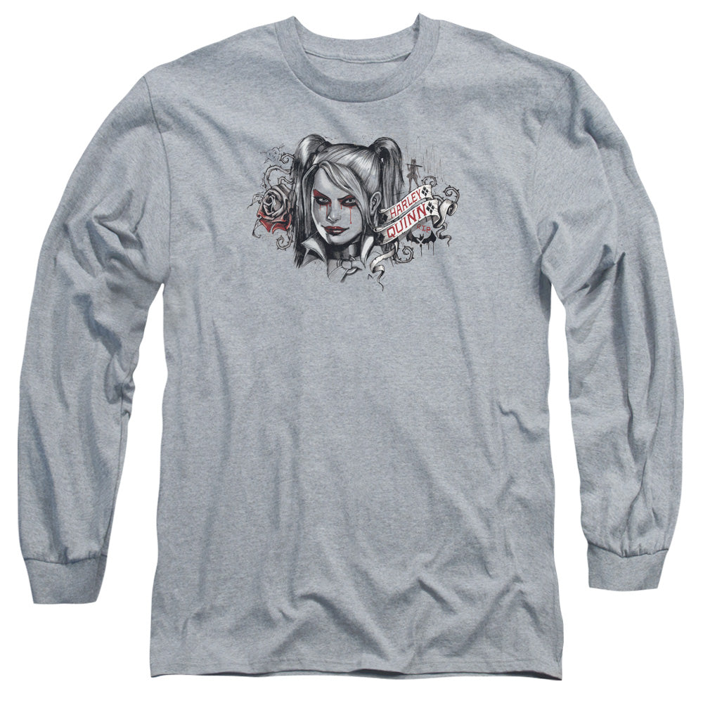 Batman Hq Sketch Long Sleeve T-Shirt