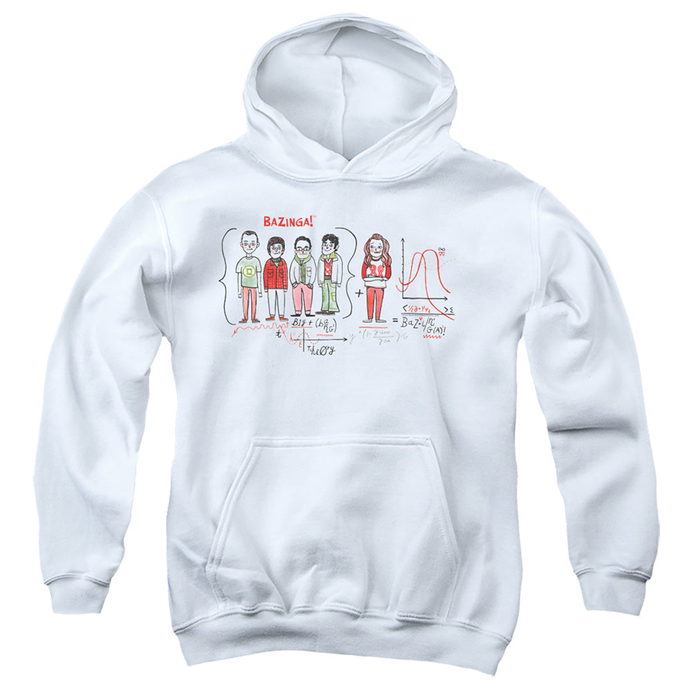 Big Bang Theory Bazinga Equation Youth Hoodie