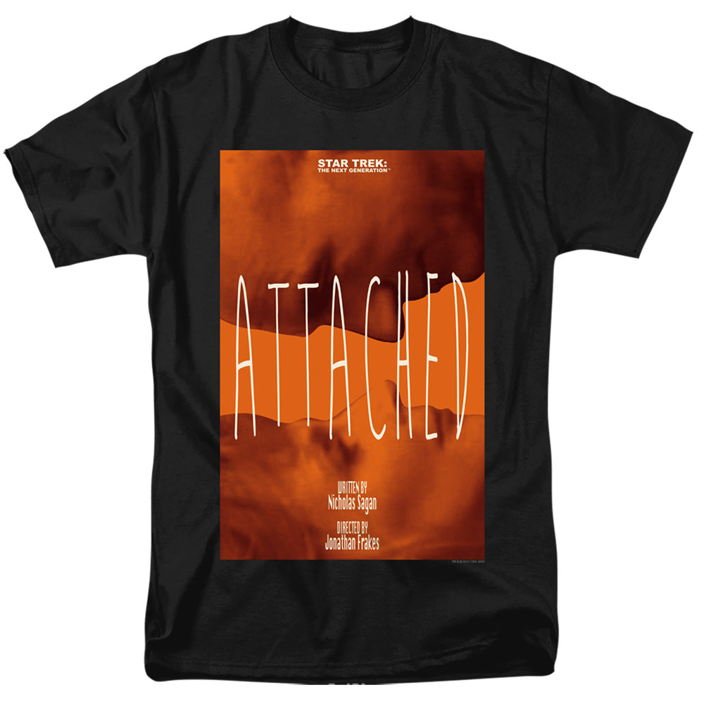 Star Trek Attached Black T-Shirt