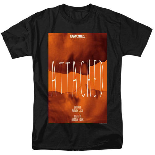 Star Trek Attached Black T-Shirt