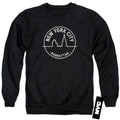 New York City Manhattan Badge Crewneck Sweatshirt
