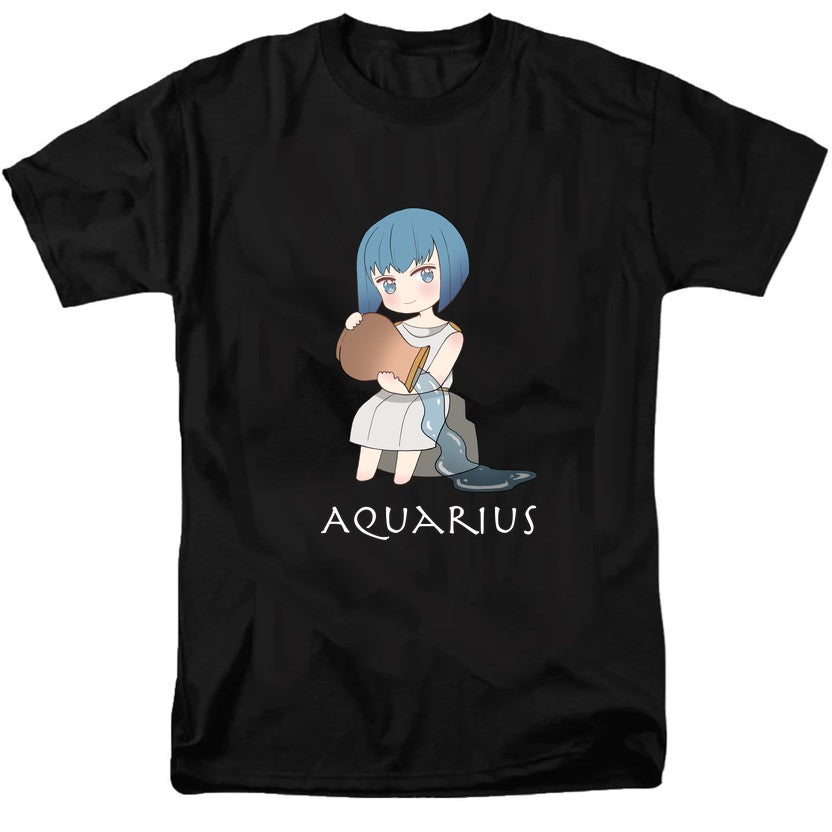 Cute Aquarius Black
