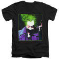 Batman Arkham Asylum Joker V-Neck T-Shirt