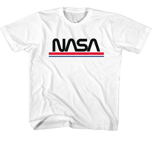 NASA Red White and Blue Worm Youth/Toddler T-Shirt