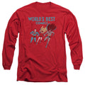 Justice League Worlds Best Long Sleeve T-Shirt
