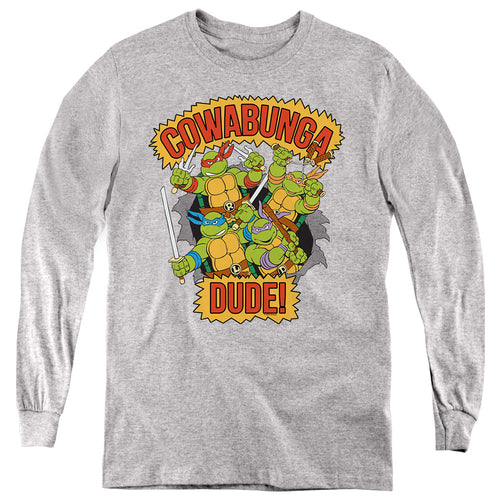 Teenage Mutant Ninja Turtles Cowabunga Dude Youth Long Sleeve T-Shirt
