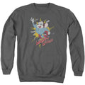 Mighty Mouse Break Through Crewneck Sweatshirt