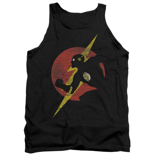 Justice League Flash Symbol Knockout Tank Top
