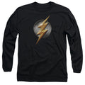 Justice League Flash Logo Long Sleeve T-Shirt