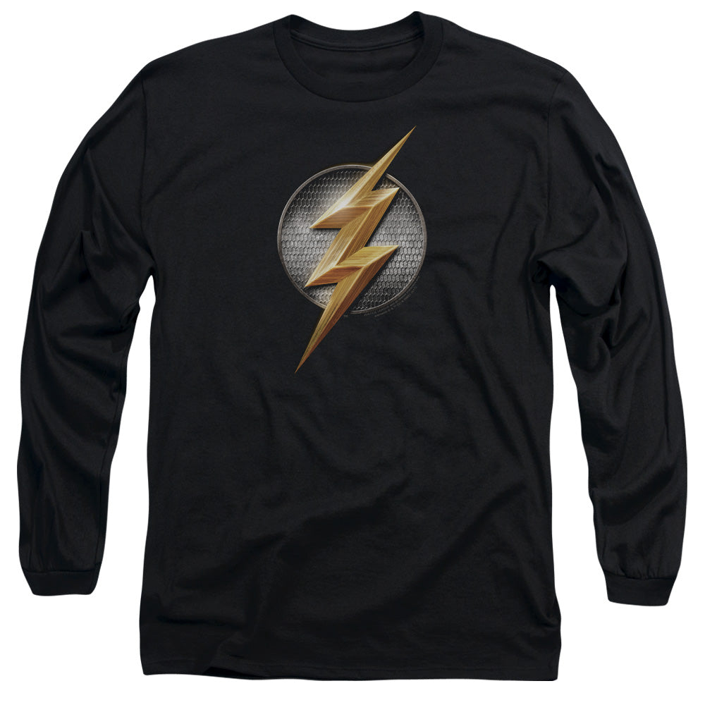 Justice League Flash Logo Long Sleeve T-Shirt