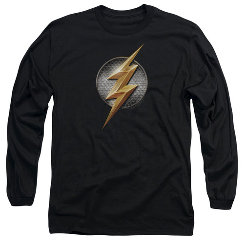 Justice League Flash Logo Long Sleeve T-Shirt