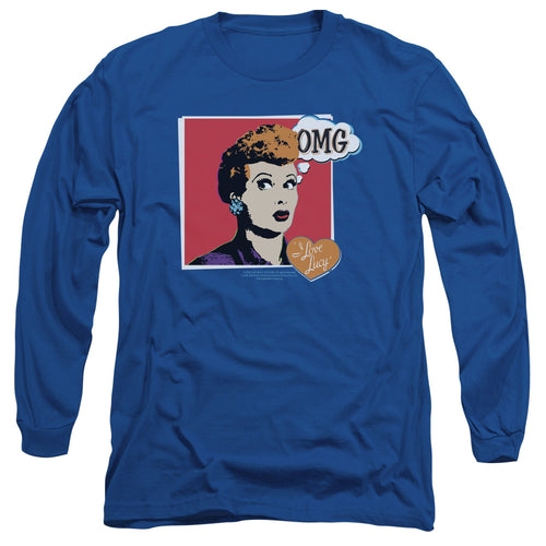 I Love Lucy I Love Worhol Omg Long Sleeve T-Shirt