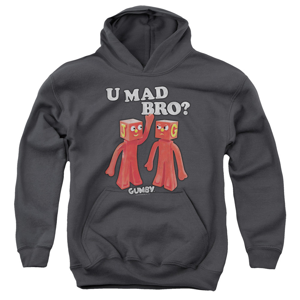 Gumby U Mad Bro Youth Hoodie