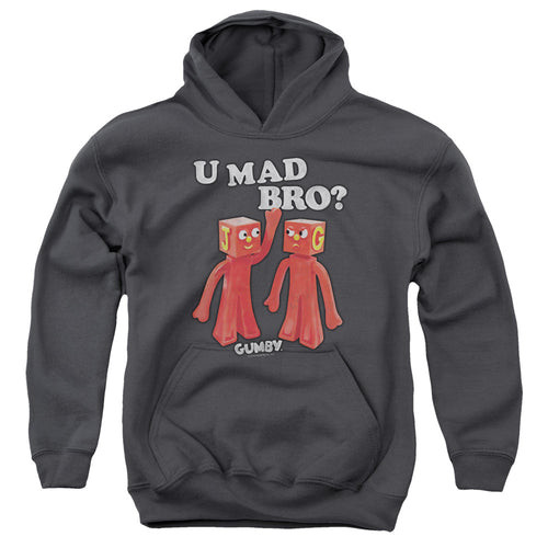 Gumby U Mad Bro Youth Hoodie