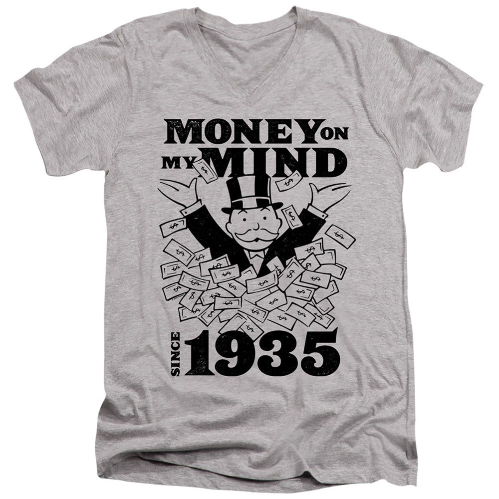 Monopoly Money Mind Since 35 V-Neck T-Shirt