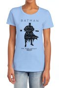 Batman Paislety Silhouette Womens T-Shirt