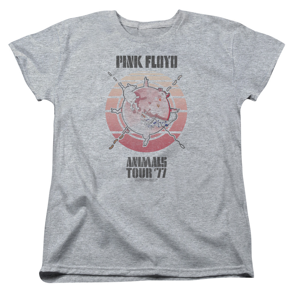 Pink Floyd Animals Tour 77 Womens T-Shirt