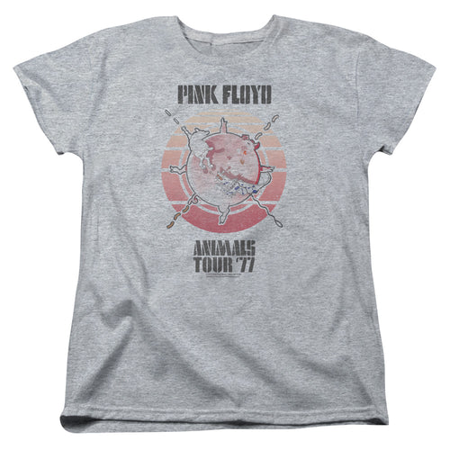 Pink Floyd Animals Tour 77 Womens T-Shirt