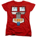 Transformers Optimus Prime Costume Womens T-Shirt
