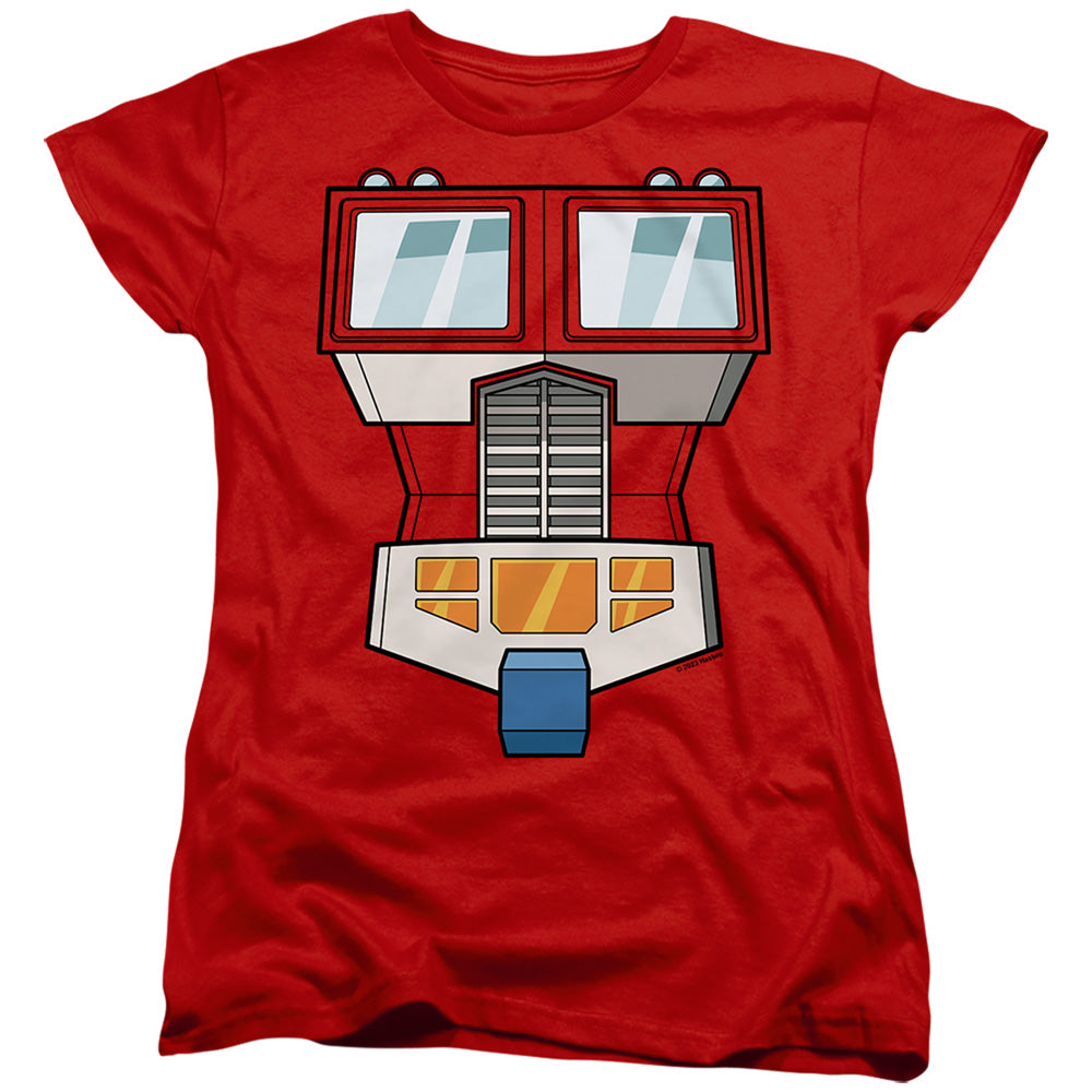 Transformers Optimus Prime Costume Womens T-Shirt