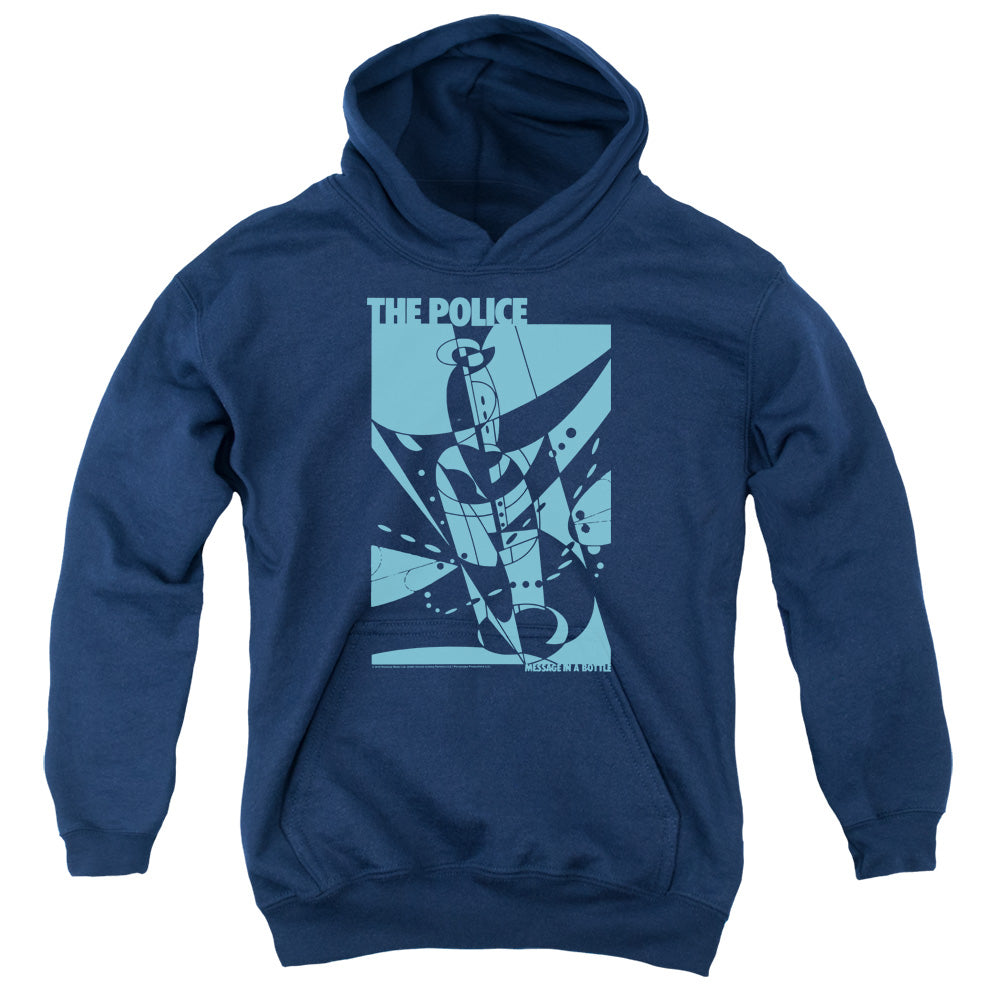 The Police Message in a Bottle Monochrome Youth Hoodie