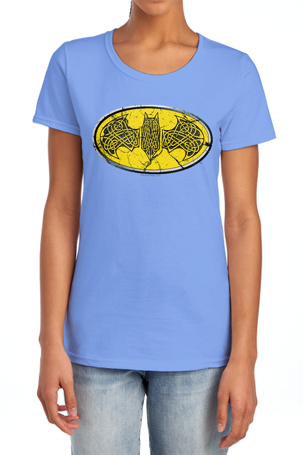 Batman Celtic Shield Womens T-Shirt