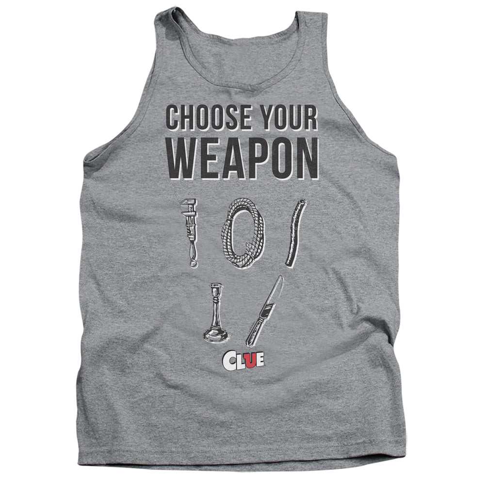Clue Choose Your Weapon Tank Top
