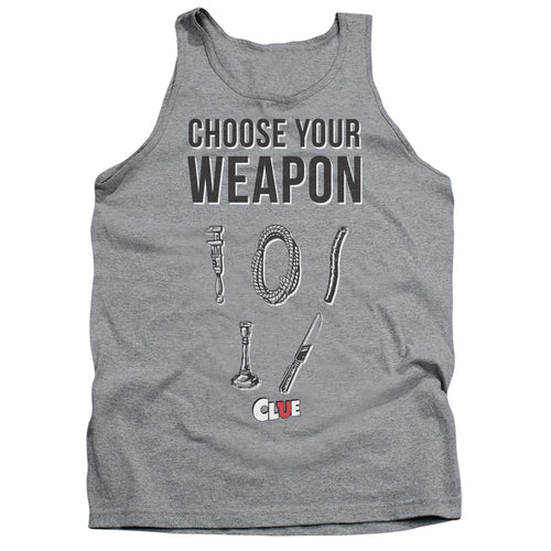 Clue Choose Your Weapon Tank Top