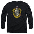 Harry Potter Hufflepuff Crest Long Sleeve T-Shirt
