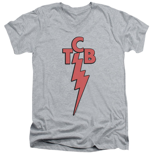 Elvis Presley Tcb V-Neck T-Shirt