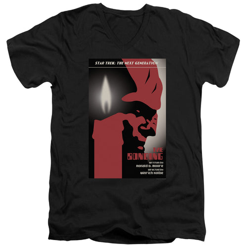 Star Trek The Bonding Black V-Neck T-Shirt
