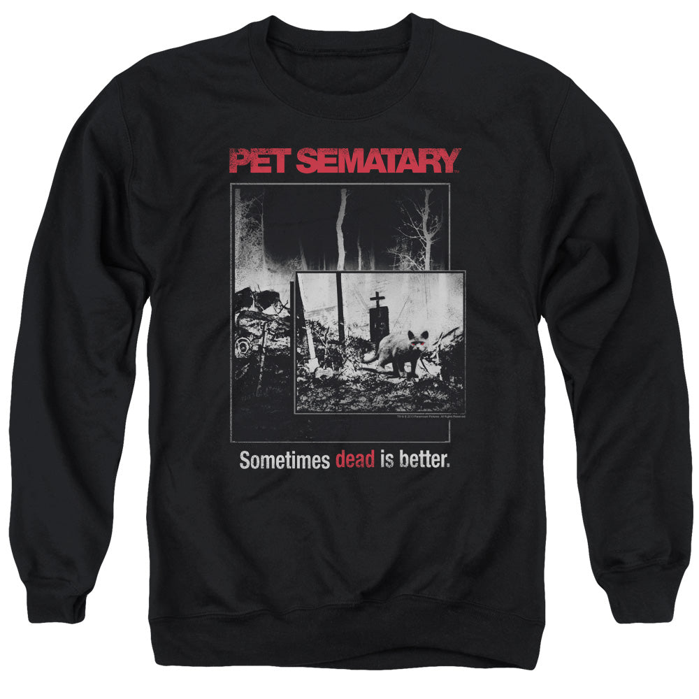 Pet Sematary Cat Poster Crewneck Sweatshirt