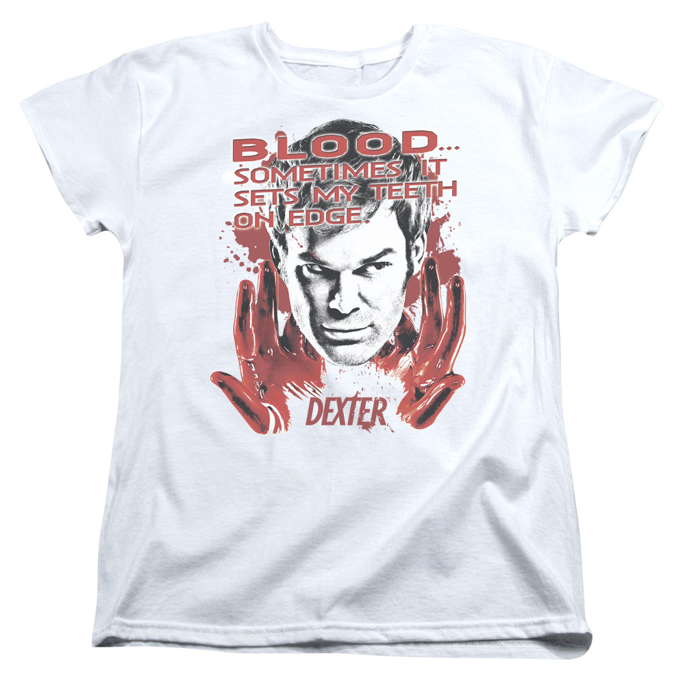 Dexter Blood Womens T-Shirt
