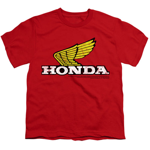 Honda Yellow Wing Logo Youth/Toddler T-Shirt