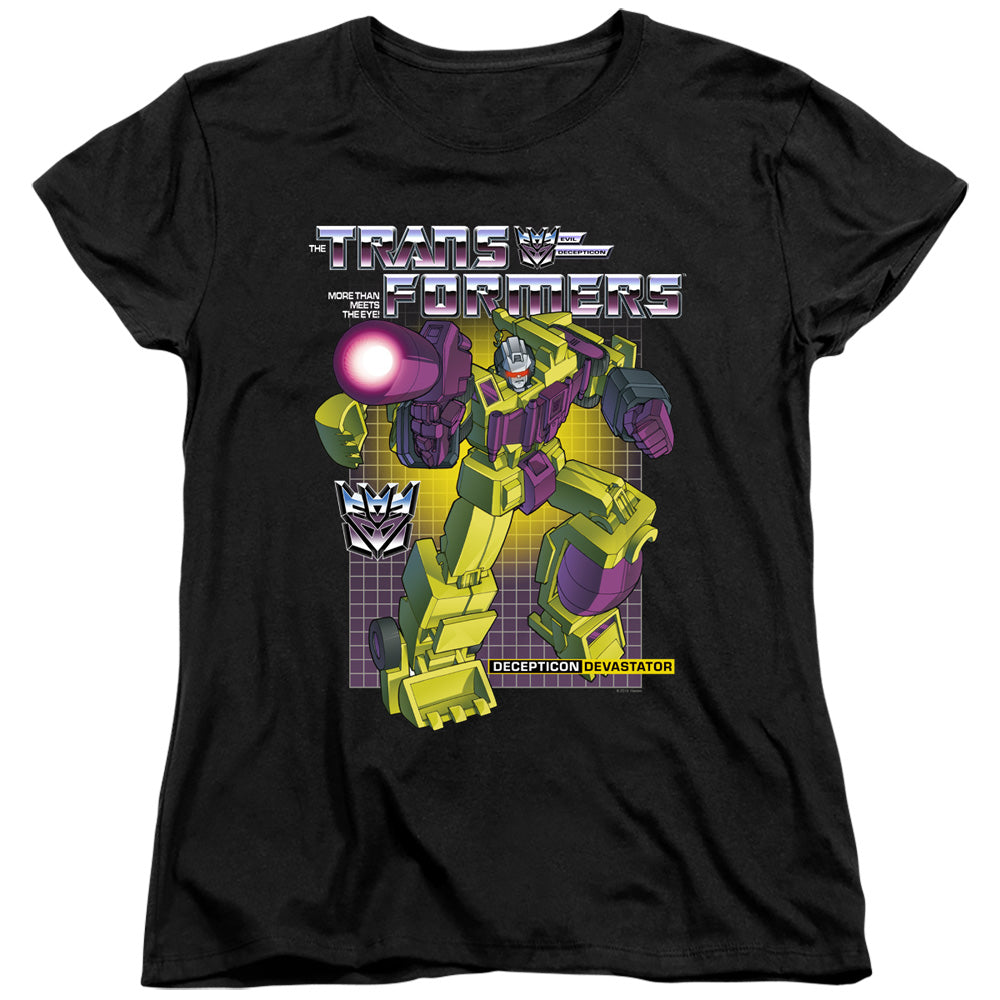 Transformers Devastator Womens T-Shirt