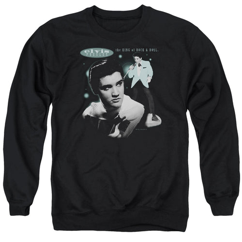 Elvis Presley Teal Portrait Crewneck Sweatshirt