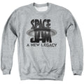 Space Jam A New Legacy Logo Black Crewneck Sweatshirt