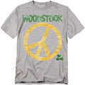 Woodstock Distressed Peace Sign T-Shirt