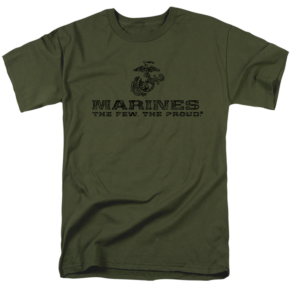 U.S. Marine Corps Distressed Logo T-Shirt
