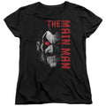 Justice League Main Man Womens T-Shirt