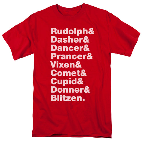 Christmas Reindeer Roll Call T-Shirt